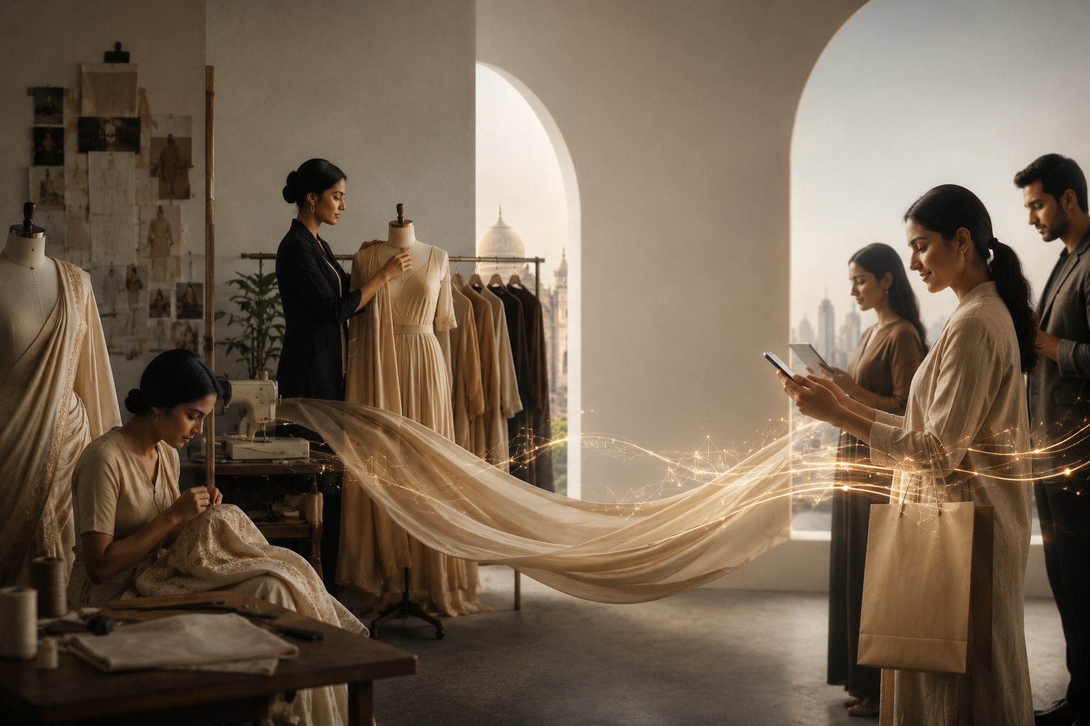 Indian fashion editorial